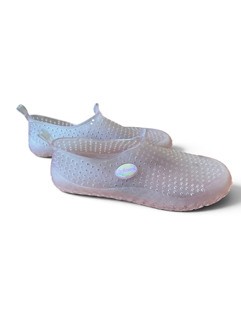 Pink Jelly Slip-On Water Shoes